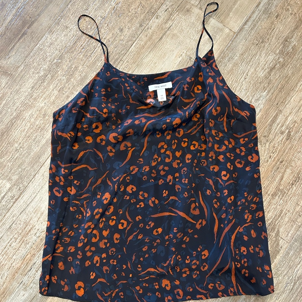 Animal Print Cami Top